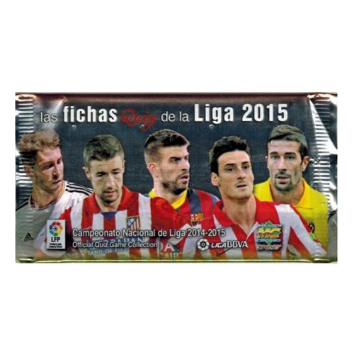 2014-15 Mundicromo Las Fichas Quiz de la Liga Hobby balíček