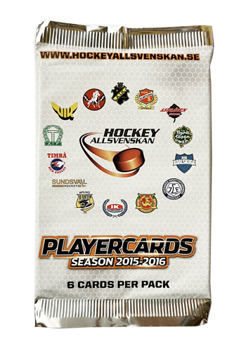 2015-16 Allsvenskan CityPress Playercards Hobby balíček