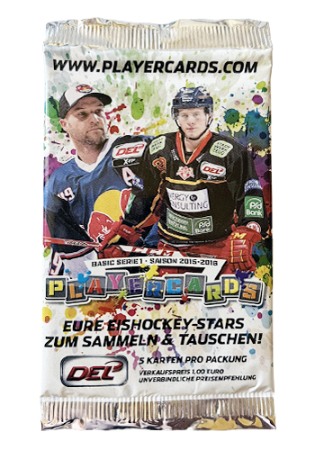 2015-16 Playercards DEL Basic serie 1 Hobby balíček
