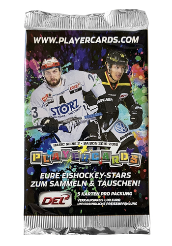 2015-16 Playercards DEL Basic serie 2 Hobby balíček