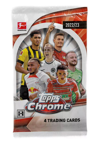 2022-23 Topps Chrome Bundesliga Hobby balíček