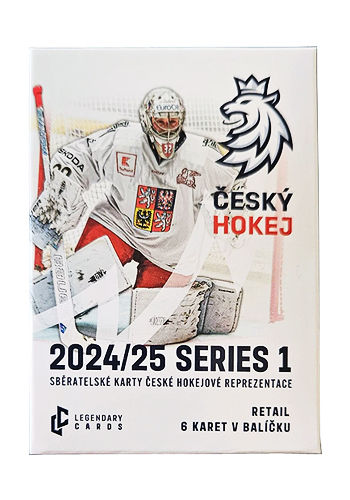 2024-25 Legendary Cards Reprezentace I. Retail balíček