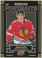 Galvas Jakub 22-23 Upper Deck UD Portraits Rookies #P-69