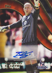 Guzan Brad 15-16 Topps Premier Gold Autographs Orange #PA-BG