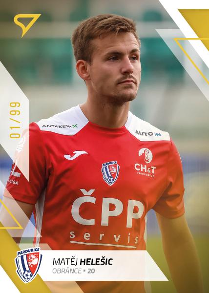 Helešic Matěj 22-23 Fortuna Liga Gold #128