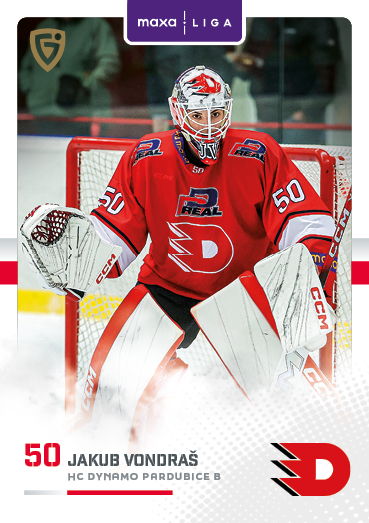 Vondraš Jakub 25-26 GOAL Cards Maxa liga #PCE-01