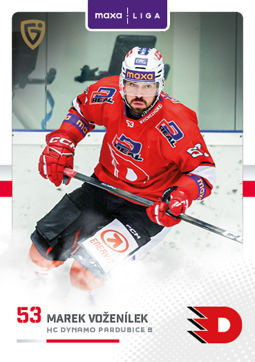 Voženílek Marek 25-26 GOAL Cards Maxa liga #PCE-08