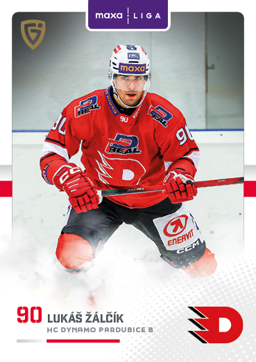 Žálčík Lukáš 25-26 GOAL Cards Maxa liga #PCE-09