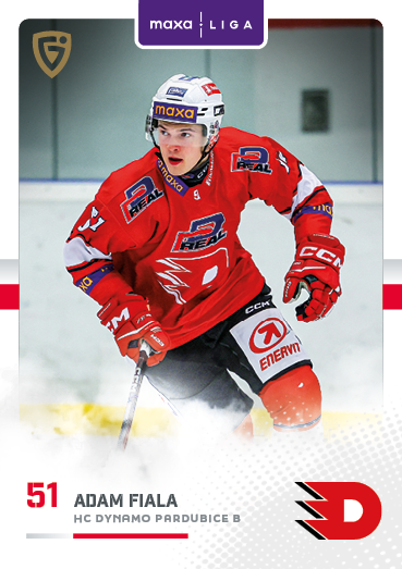 Fiala Adam 25-26 GOAL Cards Maxa liga #PCE-13
