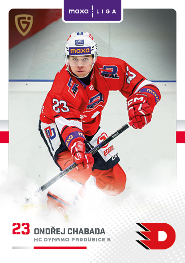 Chabada Ondřej 25-26 GOAL Cards Maxa liga #PCE-03