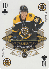 Pastrňák David 20-21 O-Pee-Chee Playing Cards #10CLUBS
