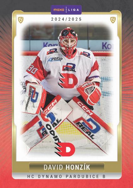 Honzík David 24-25 GOAL Cards Maxa liga #PCE-01