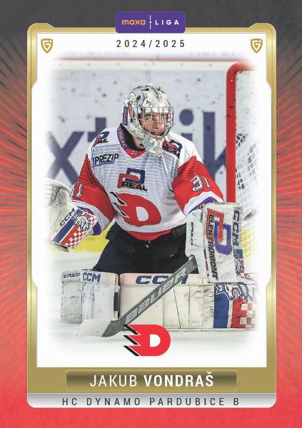Vondraš Jakub 24-25 GOAL Cards Maxa liga #PCE-02