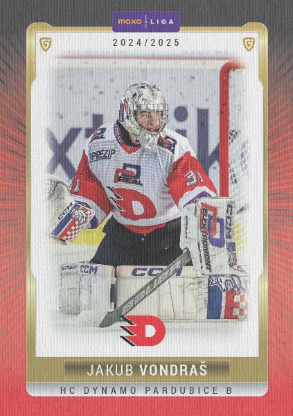 Vondraš Jakub 24-25 GOAL Cards Maxa liga Canvas #PCE-02