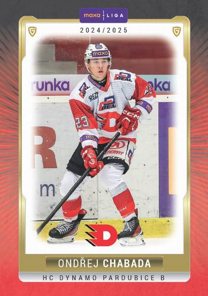 Chabada Ondřej 24-25 GOAL Cards Maxa liga #PCE-04