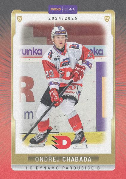 Chabada Ondřej 24-25 GOAL Cards Maxa liga Sand #PCE-04