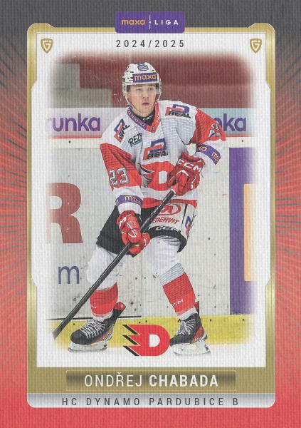Chabada Ondřej 24-25 GOAL Cards Maxa liga Canvas #PCE-04