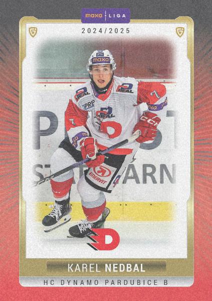 Nedbal Karel 24-25 GOAL Cards Maxa liga Sand #PCE-05