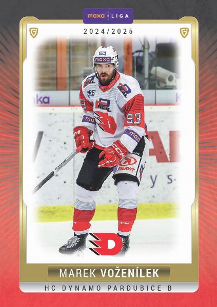 Voženílek Marek 24-25 GOAL Cards Maxa liga #PCE-08