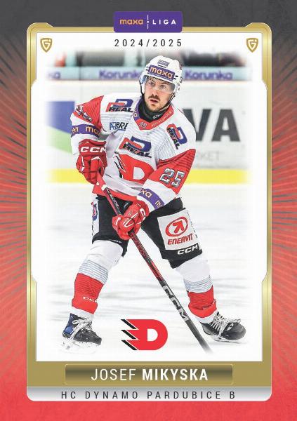 Mikyska Josef 24-25 GOAL Cards Maxa liga #PCE-12