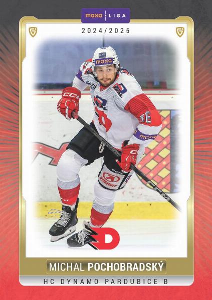 Pochobradský Michal 24-25 GOAL Cards Maxa liga #PCE-13