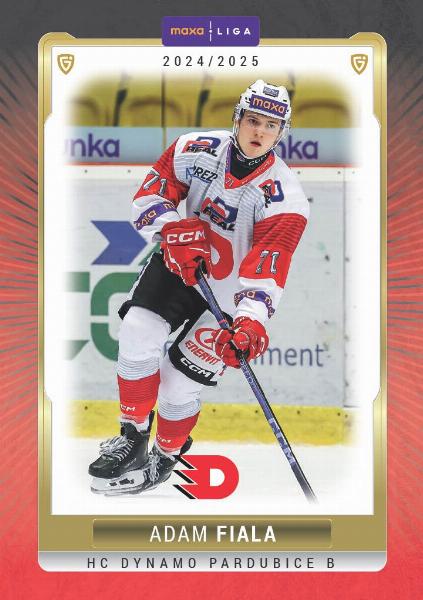 Fiala Adam 24-25 GOAL Cards Maxa liga #PCE-15