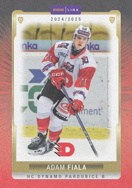 Fiala Adam 24-25 GOAL Cards Maxa liga Sand #PCE-15
