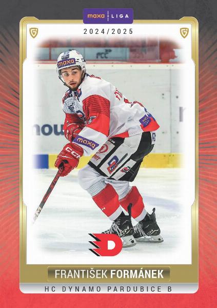 Formánek František 24-25 GOAL Cards Maxa liga #PCE-17