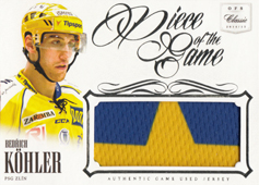 Köhler Bedřich 14-15 OFS Classic Piece of the Game Jersey #PG-17