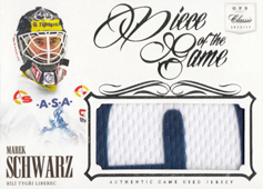 Schwarz Marek 14-15 OFS Classic Piece of the Game Jersey #PG-30