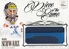 Schwarz Marek 14-15 OFS Classic Piece of the Game Jersey Patch #PG-30