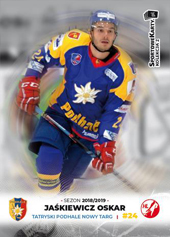Jaśkiewicz Oskar 18-19 Sportowekarty PHL #PH4