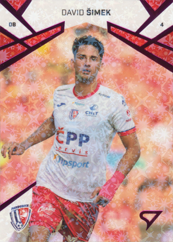 Šimek David 24-25 Chance Liga Pink #137