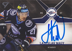 Nagy Ladislav 17-18 Tipsport Liga Podpisové karty #P03