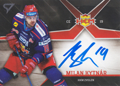 Kytnár Milan 17-18 Tipsport Liga Podpisové karty #P14