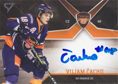 Čacho Viliam 17-18 Tipsport Liga Podpisové karty #P18