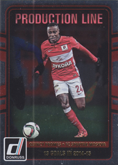 Promes Quincy 16-17 Panini Donruss Production Line #3