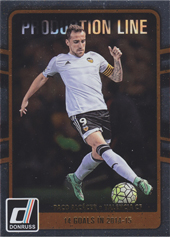 Alcácer Paco 16-17 Panini Donruss Production Line #17