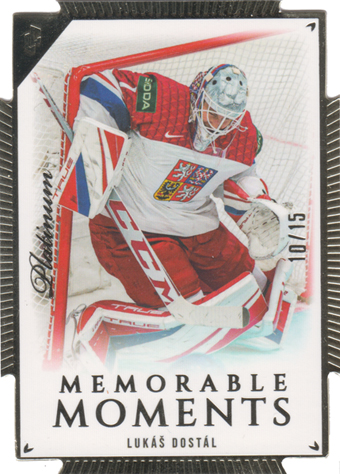 Dostál Lukáš 2024 LC Memorable Moments Platinum Die Cut #MO-32