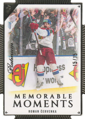 Červenka Roman 2024 LC Memorable Moments Platinum Die Cut #MO-44