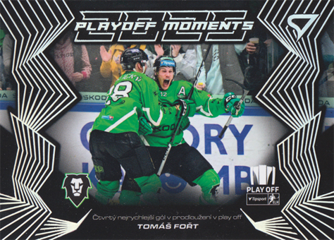 Fořt Tomáš 2025 Tipsport ELH Play Off Play Off Moments #PM-01