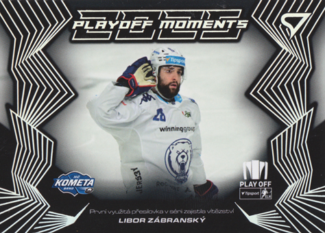 Zábranský Libor 2025 Tipsport ELH Play Off Play Off Moments #PM-18