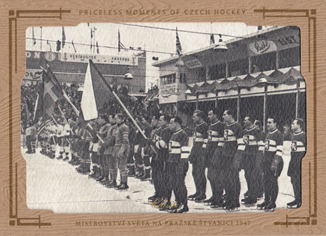 MS 1947 Praha 2020 OFS Czech Hockey Hall of Fame Priceless Moments of Czech Hockey #PMCH-05