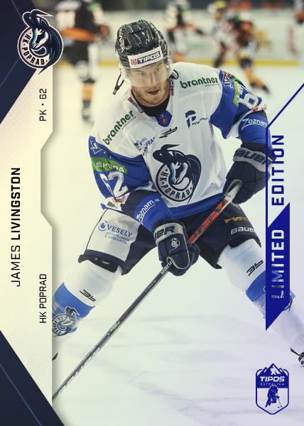 Livingston James 21-22 Tipos Extraliga Blue #30