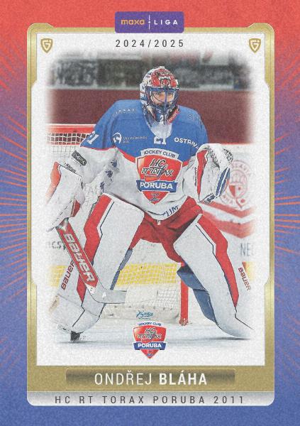 Bláha Ondřej 24-25 GOAL Cards Maxa liga Sand #POR-01