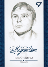 Tajcnár Rudolf 2020 Pocta legendám Portrét Blue #PT03