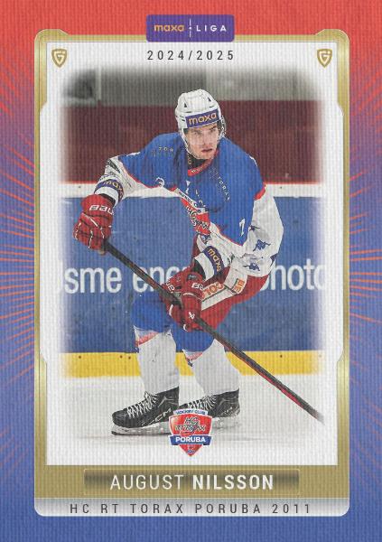 Nilsson August 24-25 GOAL Cards Maxa liga Canvas #POR-04