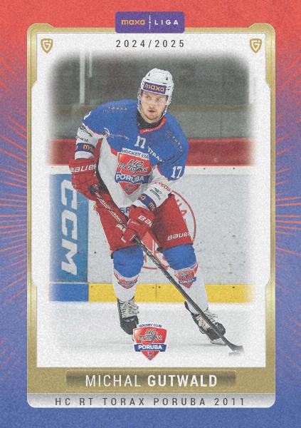 Gutwald Michal 24-25 GOAL Cards Maxa liga Sand #POR-05