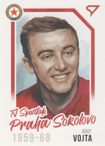 Vojta Josef 2023 Dekády fotbalové ligy Portrét #P-005