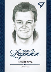 Droppa Ivan 2020 Pocta legendám Portrét Blue #PT09